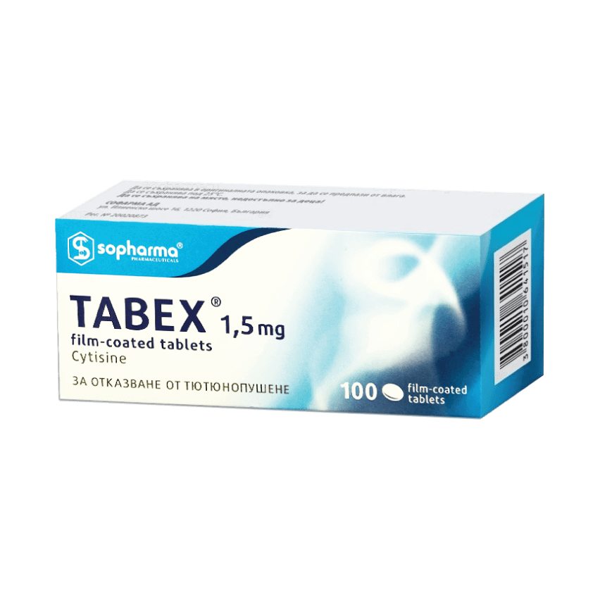 Tabex 1,5 mg 100 tablets