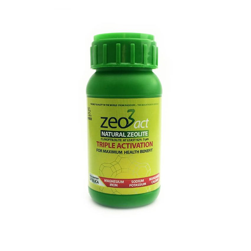 Zeo3act-H Pure Natural Ultra fine Zeolite Powder 100g